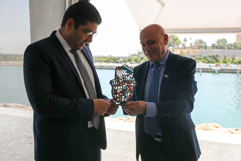 Le ministre Mehdi Bensaid rencontre le ministre israélien de la