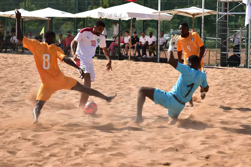 Beach soccer: Le Maroc qualifié pour la CAN 2022