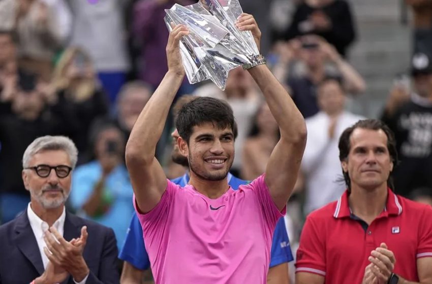  Masters 1000 d’Indian Wells : Alcaraz redevient N.1 mondial