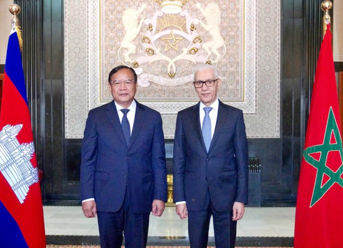 Le maroc et le cambodge discutent du renforcement de la coopération parlementaire