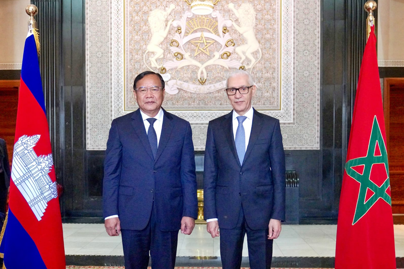  Le maroc et le cambodge discutent du renforcement de la coopération parlementaire