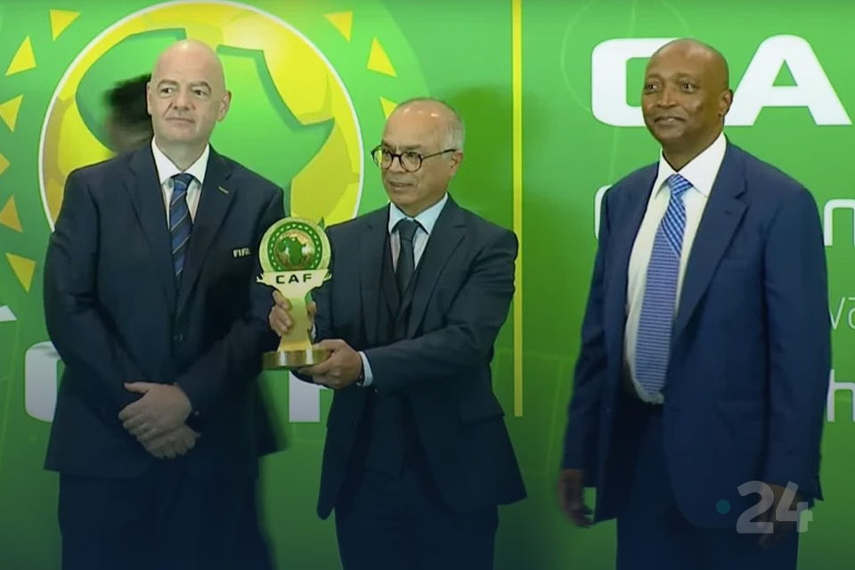 Message de SM le Roi à l’occasion de la remise à Kigali du Prix de l’Excellence de la CAF