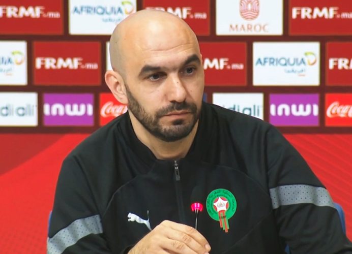 Match Maroc-Cap-Vert: Conférence de presse de Walid Regragui, samedi à Salé