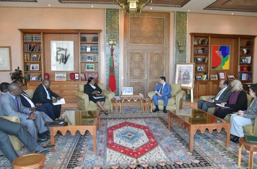 M.Bourita s’entretient avec la 1ère vice-présidente de l’Assemblée nationale de