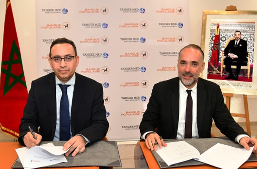 La Banque Centrale Populaire et Tanger Med Port Authority signent