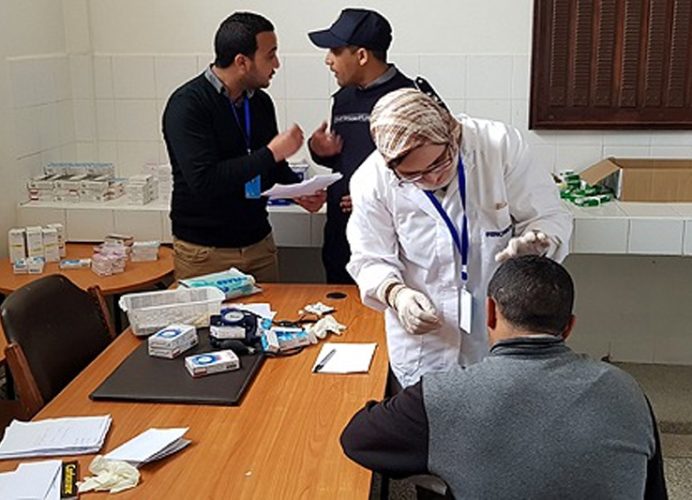 Campagne médicale et ftour collectif pour les détenus de la prison locale de Benhmed