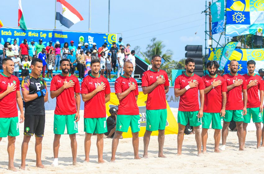  Coupe arabe de Beach Soccer 2023: la sélection marocaine en stage de préparation à Salé