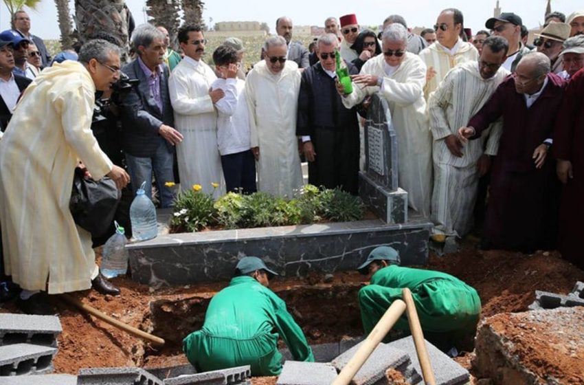 Funérailles de l’écrivain-journaliste feu Khalil Hachimi Idrissi, Directeur général de
