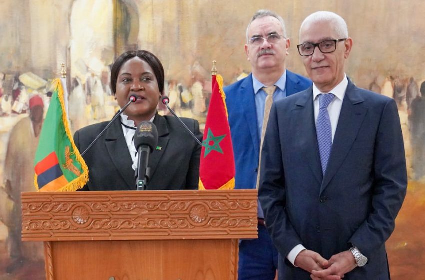  Le Maroc et la Zambie pour le renforcement de la coordination parlementaire