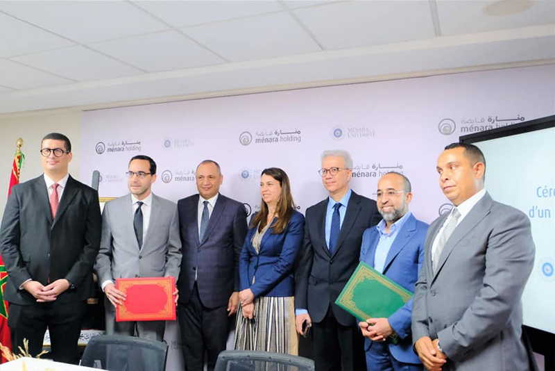  Ménara Université et le Groupe ISCAE Rabat concluent un partenariat pour la formation et la recherche scientifique à Marrakech