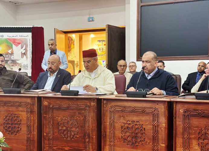 Une délégation du Conseil communal de Tanger en visite à l’Agence Bayt Mal Al-Qods Acharif