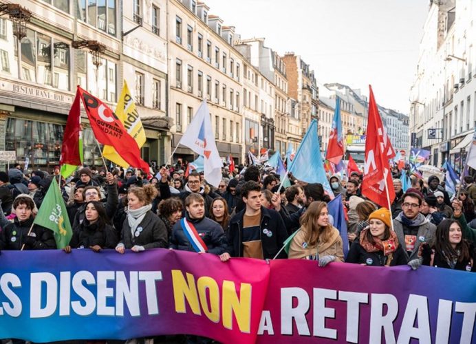 France/retraites: l’intersyndicale appelle à une (mobilisation exceptionnelle) le 1er mai