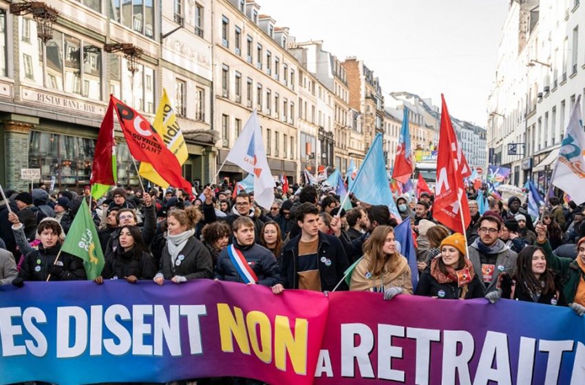 France/retraites: l’intersyndicale appelle à une (mobilisation exceptionnelle) le 1er mai
