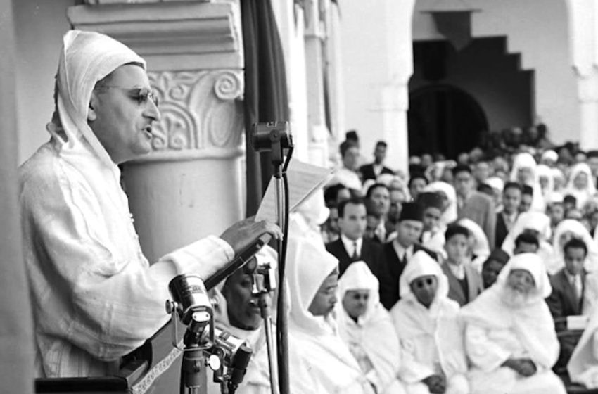 Les visites de SM Mohammed V à Tanger et à