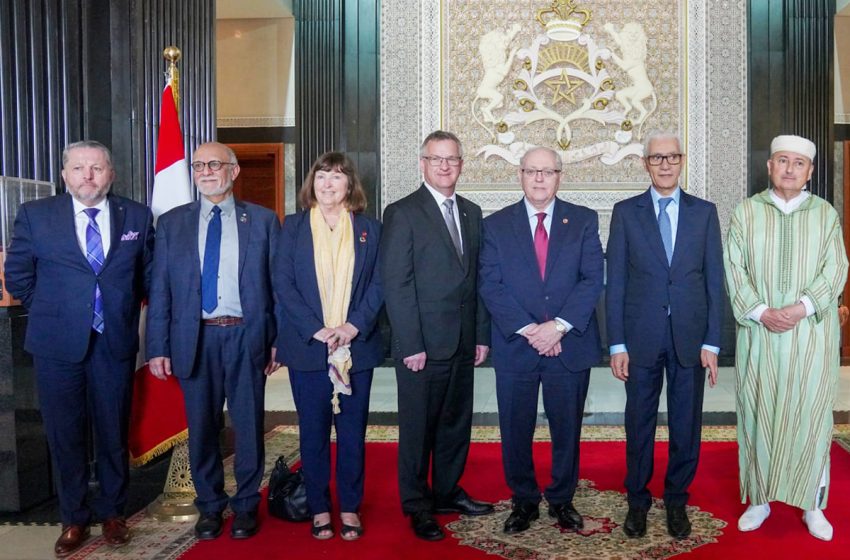 M.Talbi Alami rencontre le président du Sénat canadien pour discuter des relations bilatérales