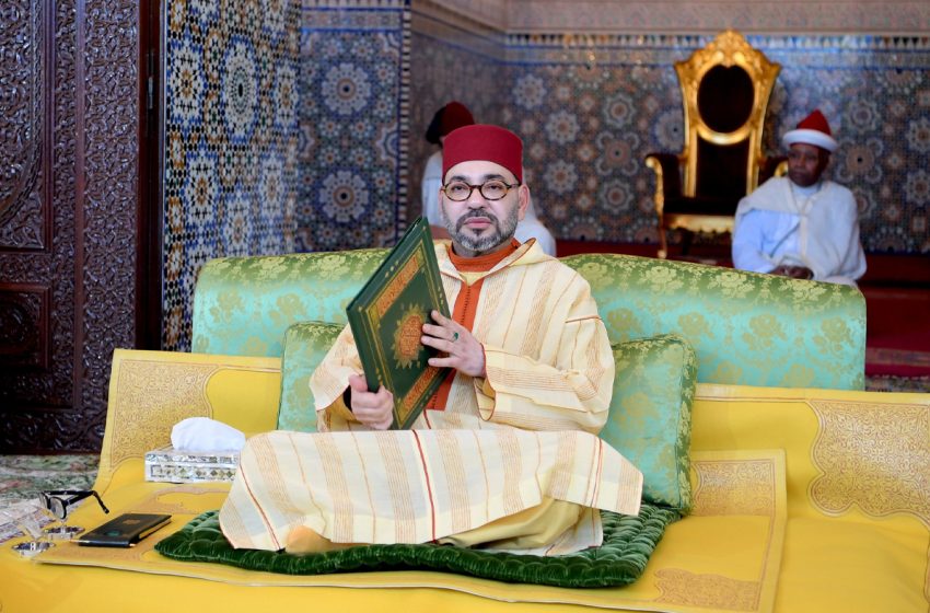  SM le Roi, Amir Al Mouminine préside la quatrième causerie religieuse du mois sacré de Ramadan