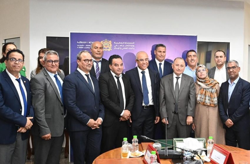  Signature d’une convention pour la réalisation d’une cité universitaire à Kénitra et dans l’une des préfectures de la région de Rabat