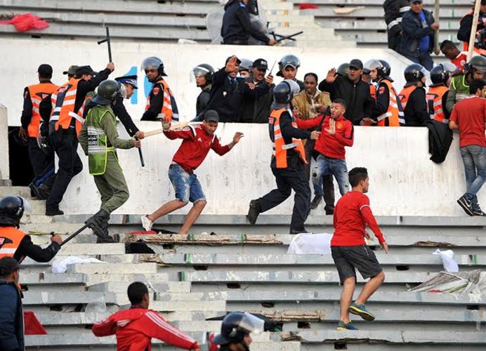 Actes de vandalisme avant le match TAS-CODM: 270 suspects arrêtés