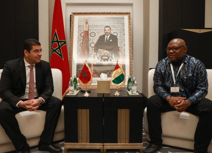 M. Bensaid s’entretient avec des ministres africains de la Culture