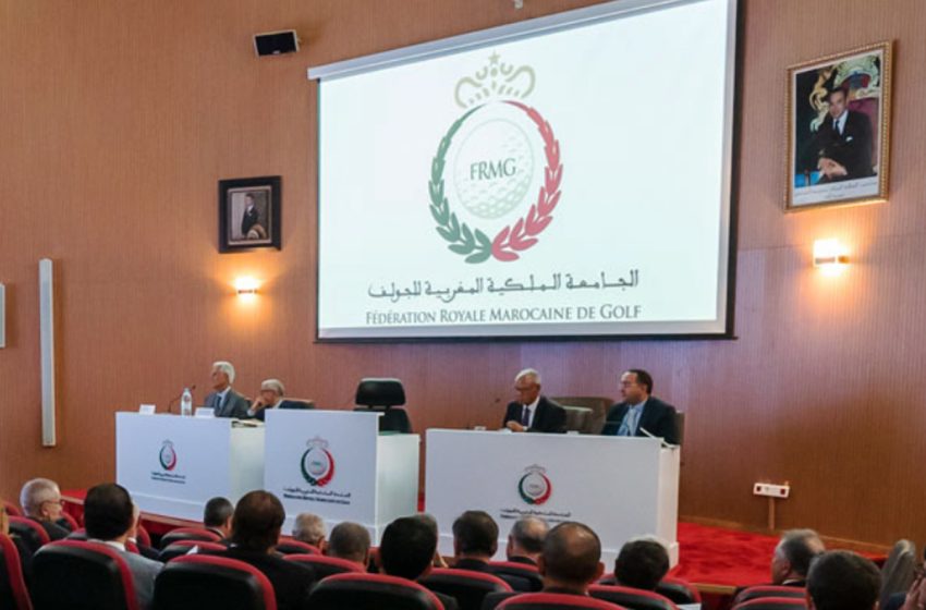  La Fédération Royale Marocaine de Golf tient à Rabat ses AGO au titre de 2021 et 2022 et une AGE