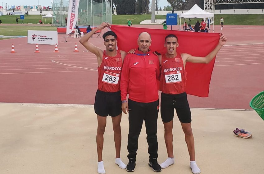  Championnat arabe d’athlétisme U23: Le Maroc en tête du classement avec 17 médailles dont 8 en or
