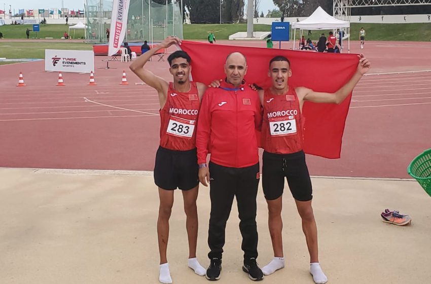 Championnat arabe d’athlétisme U23: Le Maroc en tête du classement avec 17 médailles dont 8 en or