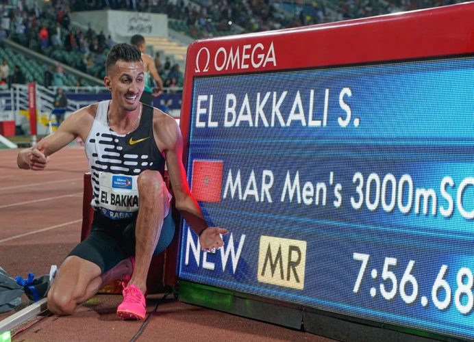 Meeting Mohammed VI d’athlétisme Ligue de diamant : Soufiane El Bakkali réalise la MPM de l’année sur le 3000 m steeple