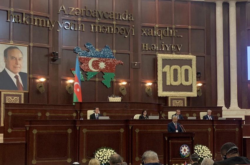  Azerbaïdjan: M. Talbi Alami prend part aux célébrations du centième anniversaire de la naissance de l’ancien président Heydar Aliyev