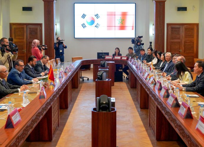 Le président de la Chambre des Représentants reçoit une délégation de l’association maroco-coréenne