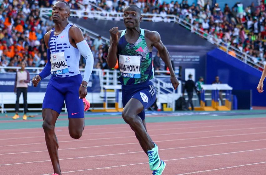  Meeting Mohammed VI d’athlétisme Ligue de diamant: le Kenyan Emmanuel Wanyonyi remporte le 800 m