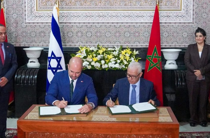  Signature d’un mémorandum entre la Chambre des représentants et la Knesset