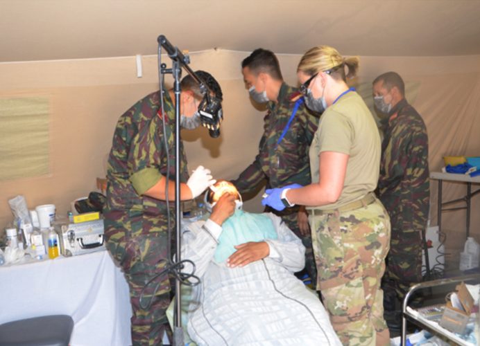 African Lion 2023: déploiement d’un hôpital médicochirurgical de campagne à Rasmouka, commune relevant de la province de Tiznit
