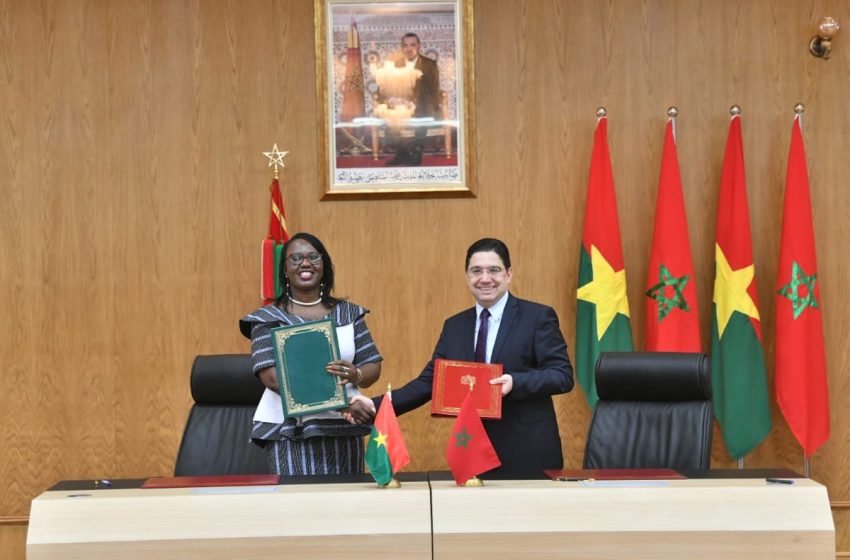  4ème session de la Commission Mixte Maroc-Burkina Faso: signature à Dakhla de plusieurs accords bilatéraux