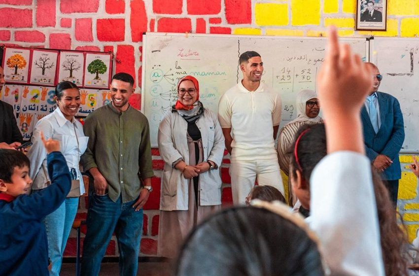  Convention de partenariat entre de la Fondation Achraf Hakimi et l’AREF de Casablanca-Settat pour soutenir la jeunesse marocaine