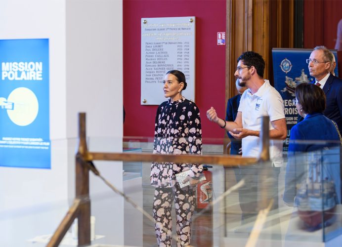 SAR la Princesse Lalla Hasnaa visite le Musée océanographique de Monaco