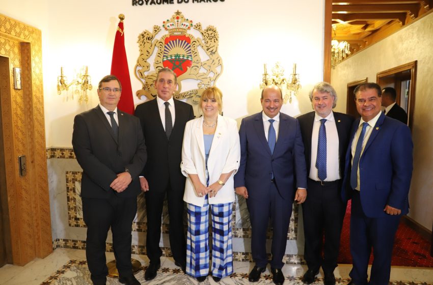  La coopération économique et parlementaire au centre d’entretiens entre M. Mayara et le président du Parlement du Mercosur