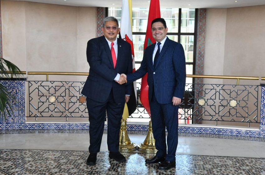  M. Bourita :Le Maroc et Brunei Darussalam ambitionnent de donner une nouvelle dimension à leurs relations bilatérales