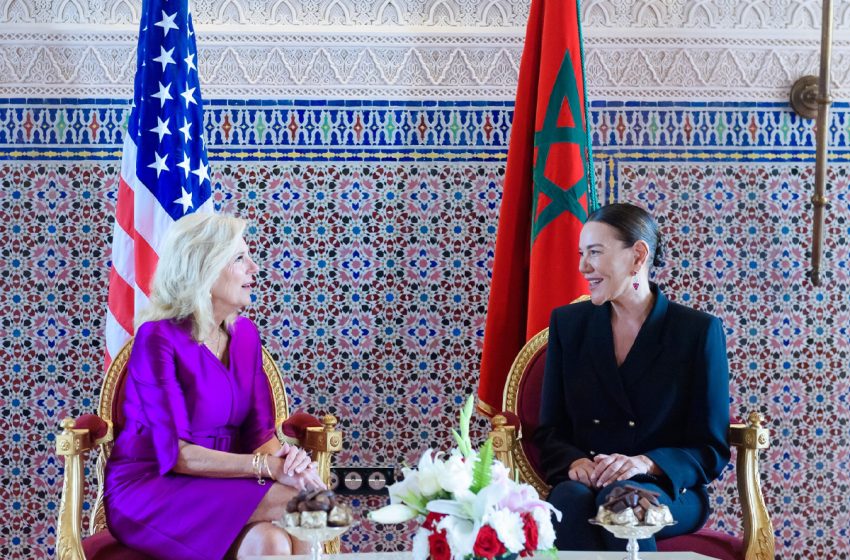 Arrivée au Maroc de la Première Dame des Etats-Unis d’Amérique