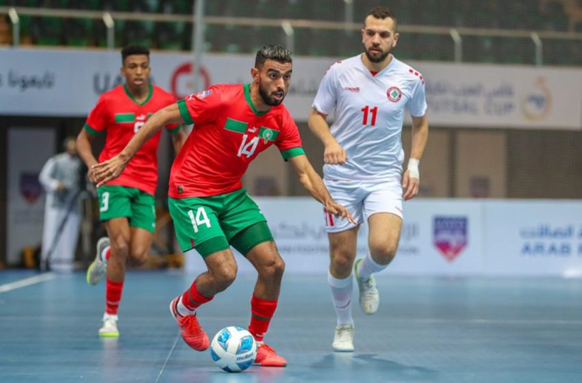 Coupe arabe de futsal 2023: Le Maroc en quart de finale