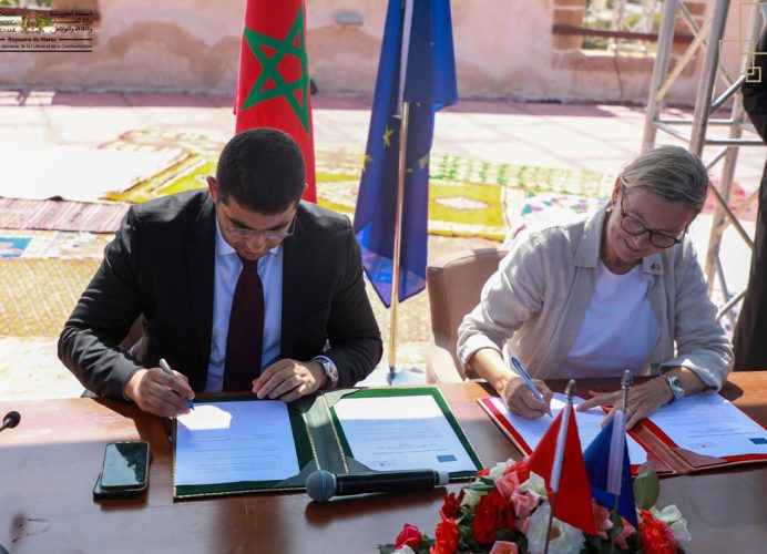 Signature à Essaouira d’une convention sur le premier programme d’appui de l’UE aux industries culturelles et créatives marocaines