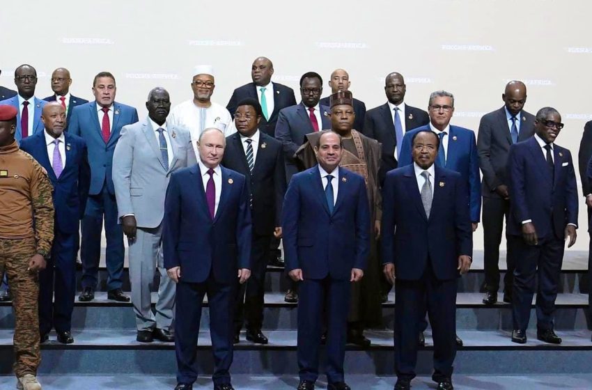  Le 2ème Sommet Russie-Afrique consacre le principe d’une participation limitée aux seuls Etats du continent reconnus par l’ONU