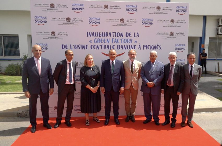 M. Mezzour inaugure la Green Factory de l’usine Centrale Danone à Meknès