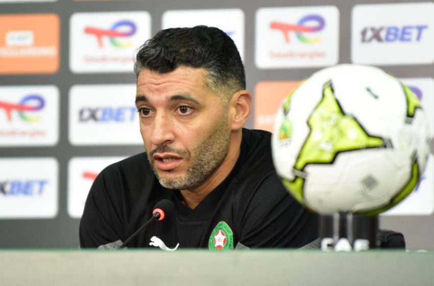  CAN U23 (finale Maroc/Egypte): Les joueurs seront prêts mentalement, assure Issame Charaï