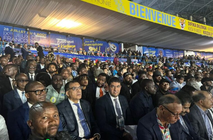 M. Bensaid représente le Maroc à l’ouverture des 9èmes Jeux de la francophonie à Kinshasa