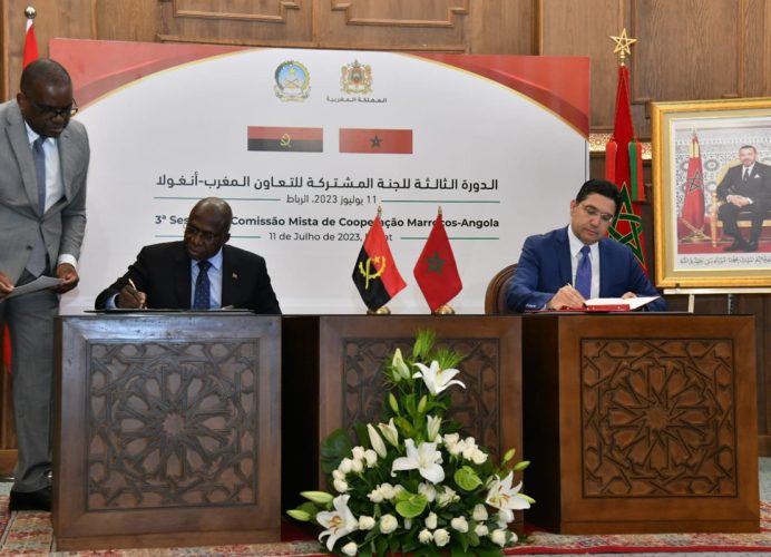 Commission mixte Maroc-Angola: Signature d’accords de coopération couvrant différents domaines