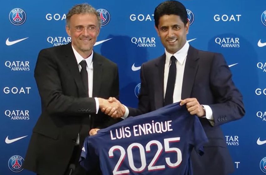 Luis Enrique nommé entraîneur du PSG jusqu’en 2025