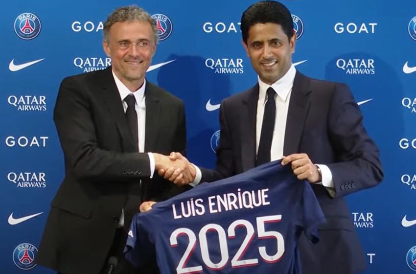  Luis Enrique nommé entraîneur du PSG jusqu’en 2025