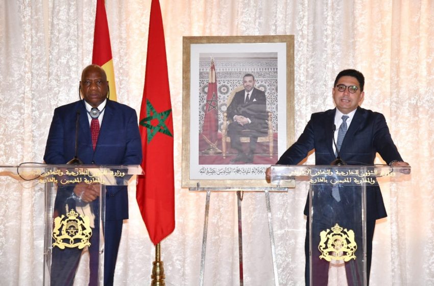  M. Bourita: SM le Roi veille à ce que les relations d’amitié maroco-guinéennes soient traduites en des projets concrets