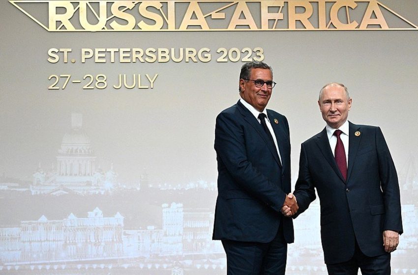  Vladimir Poutine: La Russie souhaite voir ses relations avec le Maroc se raffermir davantage