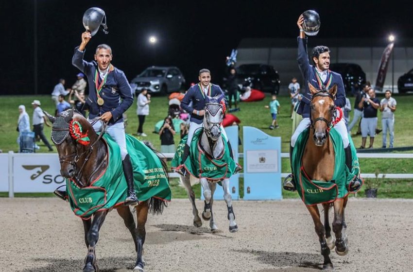  Semaine du cheval 2023/championnat du Maroc des clubs: l’Etrier de Casablanca remporte le titre